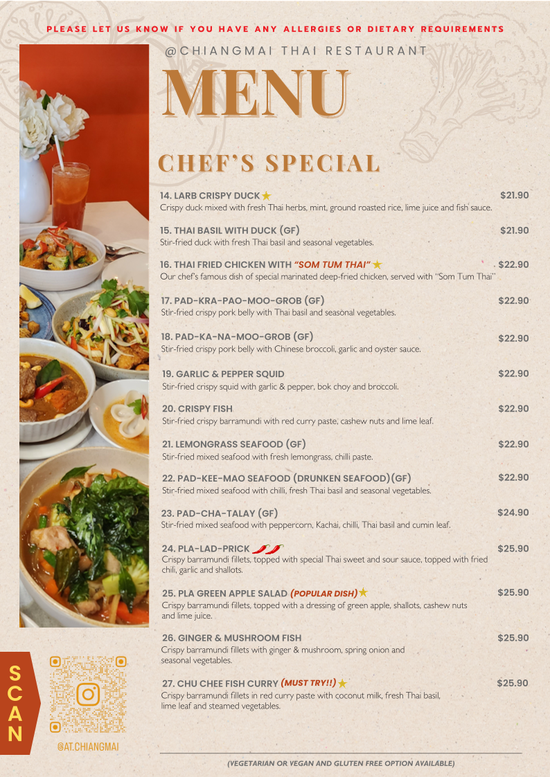 Menu @chiangmai Thai Restaurant-4