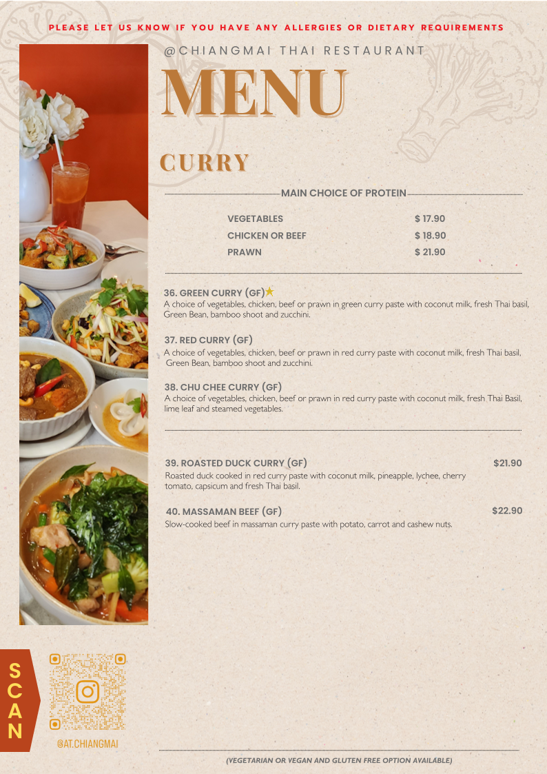 Menu @chiangmai Thai Restaurant-5