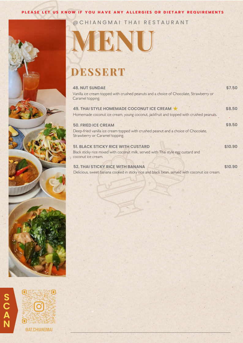 Menu @chiangmai Thai Restaurant-6